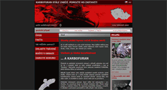 Desktop Screenshot of karbofuran.cz
